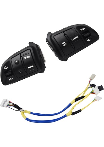 Kia Sportage 2011-2016 Seyir Sesi Kontrol Anahtarı Için Isıtma Kablo Demeti 96700-3W502 ile Araç Direksiyon Simidi Düğmesi (Yurt Dışından)