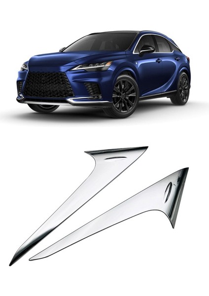 Araba Arka Pencere Spoiler Trim Şerit Lexus RX450H RX200T RX350 2023 Dış Aksesuarlar, 2 Adet (Yurt Dışından)