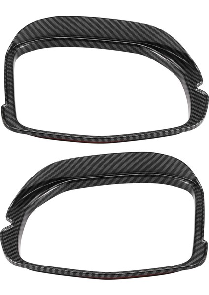 Araba Stili Dikiz Aynası Kaş Kapağı Trim Yağmur Gölgelik Kapağı Honda Hrv Hr-V Xrv Xr-V 2022 2023 Karbon Fiber (Yurt Dışından)