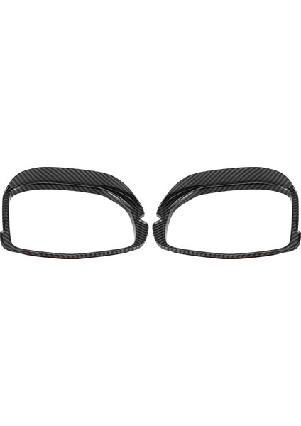 Araba Stili Dikiz Aynası Kaş Kapağı Trim Yağmur Gölgelik Kapağı Honda Hrv Hr-V Xrv Xr-V 2022 2023 Karbon Fiber (Yurt Dışından)