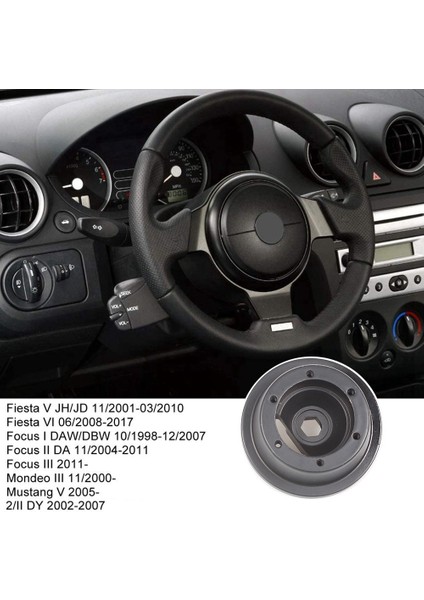 Spor Yarış Arabası Direksiyon Simidi Kısa Göbek Adaptörü Boss Kiti Mazda 3 Ford Focus Mustang Fiesta Için (Yurt Dışından) modelleri