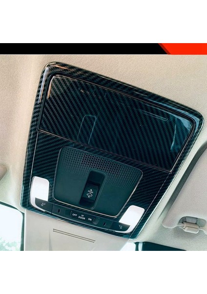 Honda Cr-V 2023 Için Ön Okuma Aydınlatma Koruması Iç Lamba Çerçevesi Kalıplama Trimler Abs Karbon Fiber Desen (Yurt Dışından) modelleri