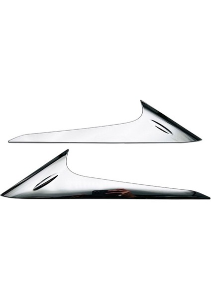 Araba Arka Pencere Spoiler Trim Şerit Lexus RX450H RX200T RX350 2023 Dış Aksesuarlar, 2 Adet (Yurt Dışından)