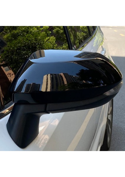 Toyota Corolla 2019-2022 Için Parlak Siyah Yan Kapı Dikiz Aynası Kapağı Trim Kapağı (Yurt Dışından)