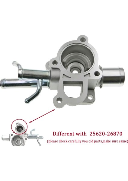 25620-26160,2562026160 Hyundai Accent 2001-2005 1.6l L4 Için Termostat Muhafazası - Kia Rio 1.4l -2010 Araba Aksesuarları (Yurt Dışından)