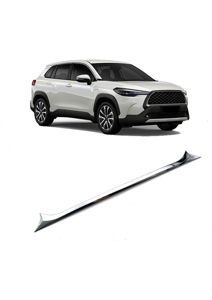 2020 Toyota Corolla Cross Araba Kuyruk Kapağı Arka Bagaj Kapağı Kalıplama Kapak Trim Için (Yurt Dışından) modelleri