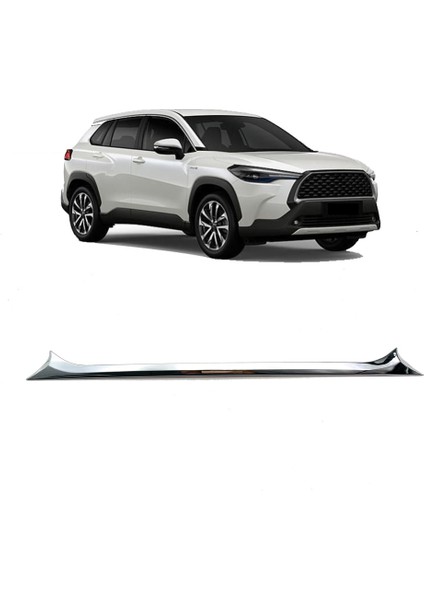 2020 Toyota Corolla Cross Araba Kuyruk Kapağı Arka Bagaj Kapağı Kalıplama Kapak Trim Için (Yurt Dışından) fırsatları