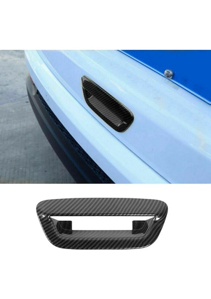 Jeep Compass 2017 Için 2018 2019 2020 2021 Araba Arka Kapı Bagaj Kolu Kabuk Dekorasyon Kapak Çıkartmalar, Abs Karbon Fiber (Yurt Dışından)
