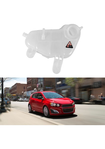 Soğutucu Rezervuar Genleşme Tankı Rezervuar Chevy Chevrolet Sonic 2012-2015 95048411 Araba Aksesuarları (Yurt Dışından)