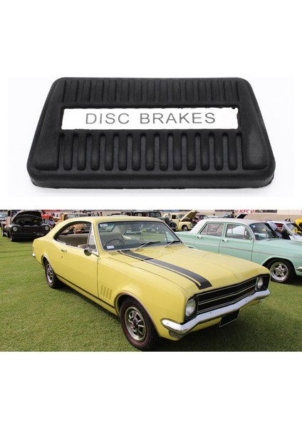 Araba Kauçuk Fren Pedalı Kapak Ayak Istirahat Pedleri Ped Holden Hq Hk Ht Hg Hj Hx Hz Sedan Coupe Gtd Vagon Pedalların Değiştirilmesi (Yurt Dışından) indirimleri