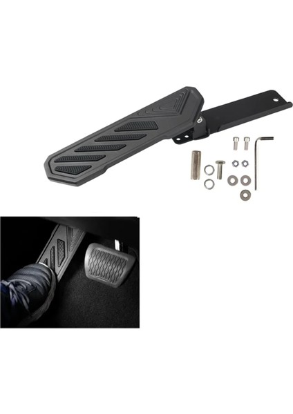 Siyah Araba Fren Pedalı Sol Taraf Ayak Dayama Paneli Gladiator Jt Jeep Wrangler Jl Jlu 4xe 2018-2022 Için Kaymaz (Yurt Dışından) indirimleri