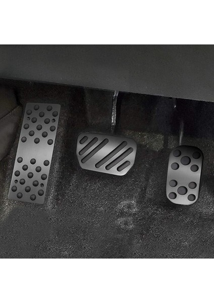 Toyota Raize 2020-2022 Için Alüminyum Alaşımlı Ayak Pedalı Gaz Gaz Yakıt Fren Pedalı Dayanağı Pedal Pedleri Paspaslar Kapak Siyah (Yurt Dışından) fırsatları