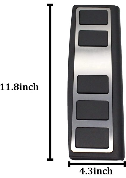 Ford Mustang Mach-E 2021+ Için Paslanmaz Çelik Pedallar Hızlandırıcı Fren Ayak Pedalı Koruyucu Örtü Kaymaz Araba Yedek B (Yurt Dışından) indirimleri