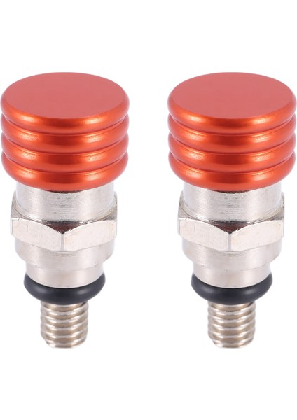 Motocross M4X7MM Çatal Hava Tahliye Vanaları Ktm 85 125 144 200 250 300 350 450 Sx Exc Xc Xcw Vidalı Hava Alma Vanası Turuncu (Yurt Dışından)