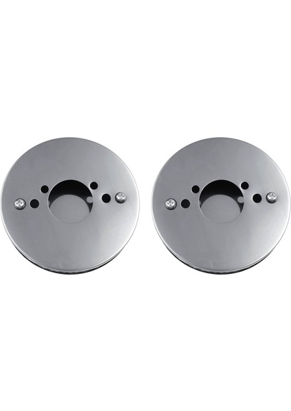 2 Adet Araba Krom Gözleme Yüksek Hava Akışlı Hava Filtresi Tüm 1.25 Inç Su Hs2 Karbüratörler Için 14X3CM (Yurt Dışından)