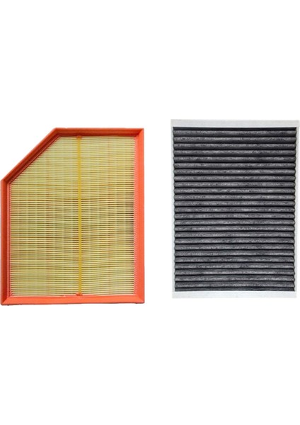 Araba Hava Filtresi + Kabin Filtresi Seti Araba Aksesuarları Volvo XC90 2th 2014-2021 2.0 D4 D5 T5 T6 T8 31407748 31370089 (Yurt Dışından)