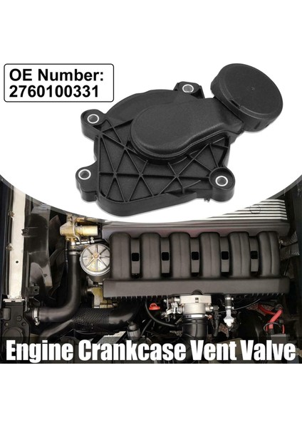 Mercedes-Benz M276 C350 GLE350 2760100331 Yağ Ayırıcı Kapağı Için Motor Karter Havalandırma Vanası (Yurt Dışından)