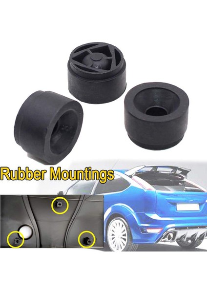 3 Adet Motor Montaj Burcu Ford Focus 2004-2011 Için 4M5G-6A994-AA 1434444 Koruyucu Kapak Altında Koruma Plakası (Yurt Dışından)