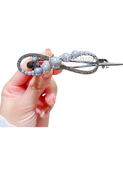 Bükülmüş Klips Başın Arkası Plaka Saç Tek Klips (Yurt Dışından)