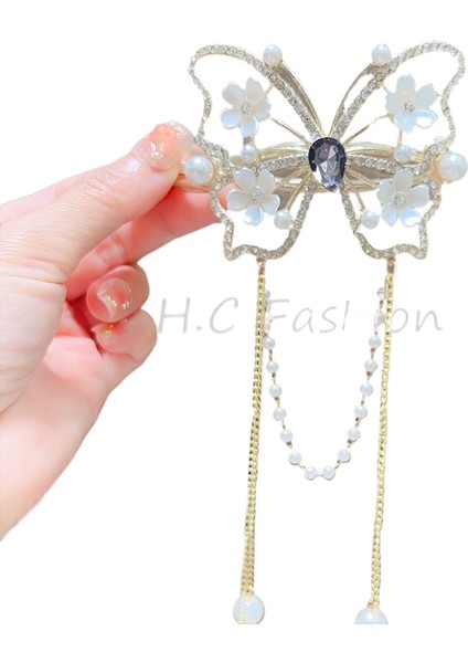 Bükülmüş Klips Başın Arkası Plaka Saç Tek Klips (Yurt Dışından)