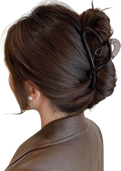 Köpekbalığı Klipsi Başın Arkası Için Saç Klipsi (Yurt Dışından)