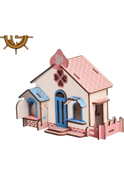 Yeni Ahşap Yapboz Modeli 3D Üç Boyutlu Eğitici Oyuncaklar (Yurt Dışından)