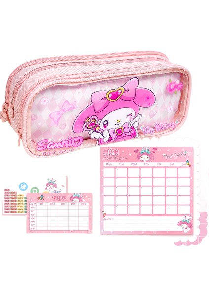 Karikatür Büyük Kapasiteli Kalem Kutusu (Yurt Dışından)