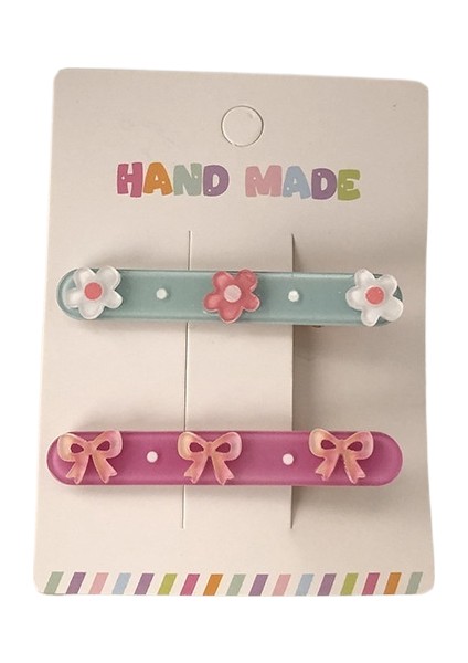 Karikatür Sevimli Saç Tokası Seti (Yurt Dışından)