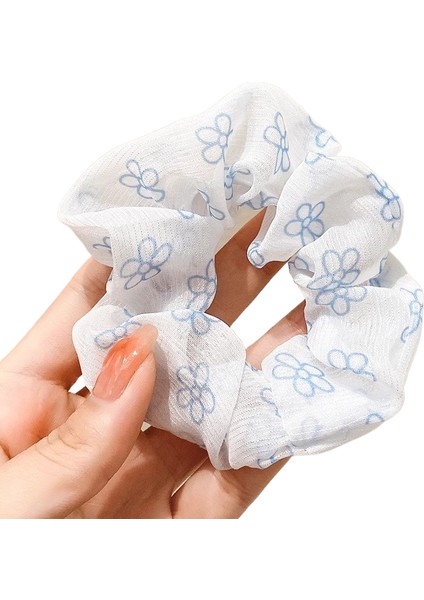 Küçük Taze Kumaş Kırma Çiçek Saç Halkası (Yurt Dışından)