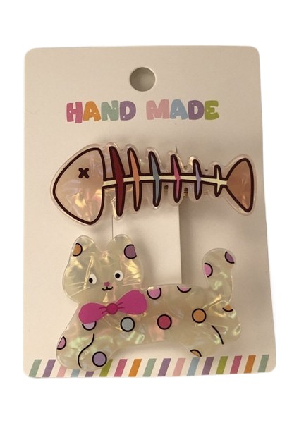 Karikatür Sevimli Saç Tokası Seti (Yurt Dışından)