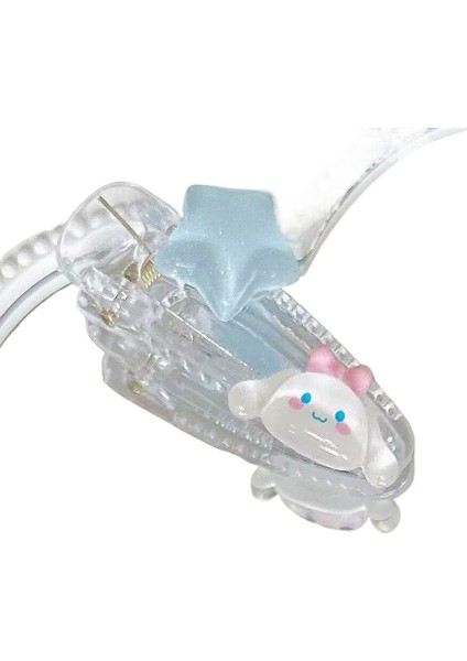 Dopamin Şeker Rengi Yıldız Saç Klipsi (Yurt Dışından)