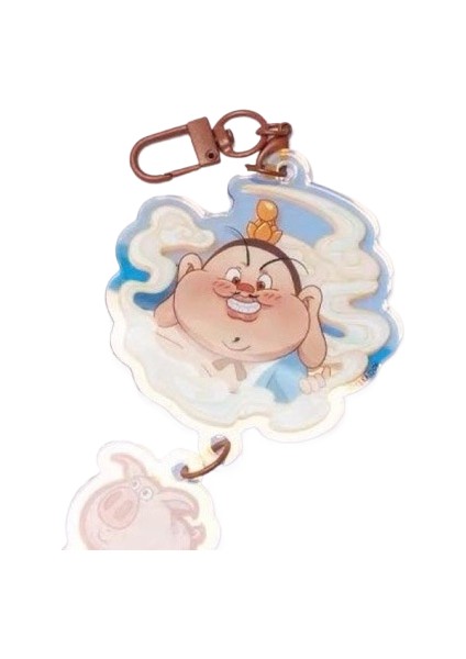 Nezha Karikatür Anahtarlık (Yurt Dışından)