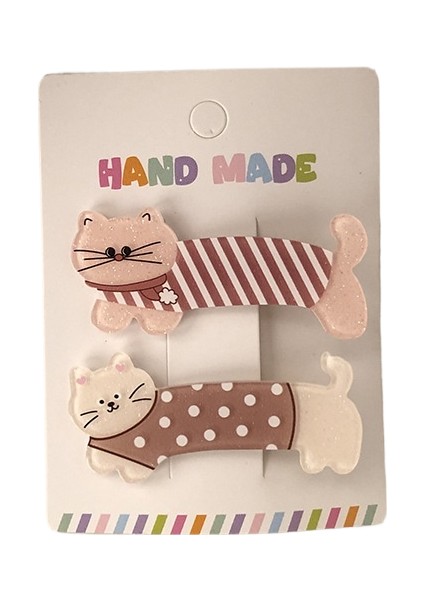 Karikatür Sevimli Saç Tokası Seti (Yurt Dışından)