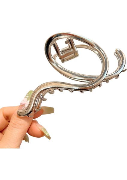 Rhinestone Saçak Plakası Köpekbalığı Klipsi Saç Aksesuarları (Yurt Dışından)