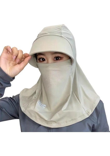 Güneş Koruma Şapkası Yüz Maskesi (Yurt Dışından)