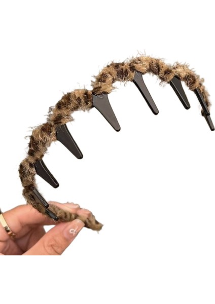 Yıka Yüz Makyajı Peluş Kafa Bandı Saç Bandı (Yurt Dışından)