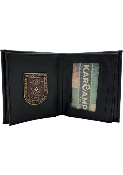 Kara Harp Okulu Rozetli Kara Harp Okulu Cüzdanı