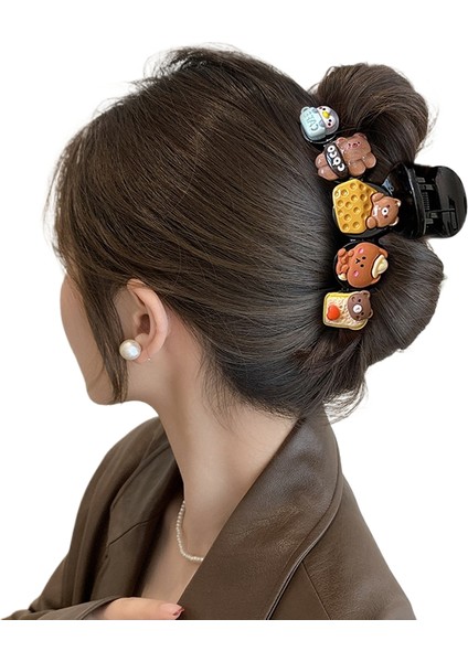 Moda Saç Plakası Köpekbalığı Klipsi (Yurt Dışından)