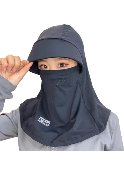 Güneş Koruma Şapkası Yüz Maskesi (Yurt Dışından)