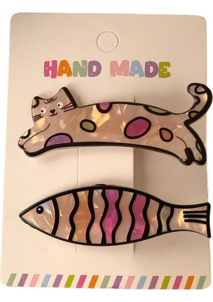 Karikatür Sevimli Saç Tokası Seti (Yurt Dışından)