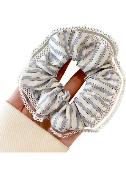 Küçük Taze Kumaş Kırma Çiçek Saç Halkası (Yurt Dışından)