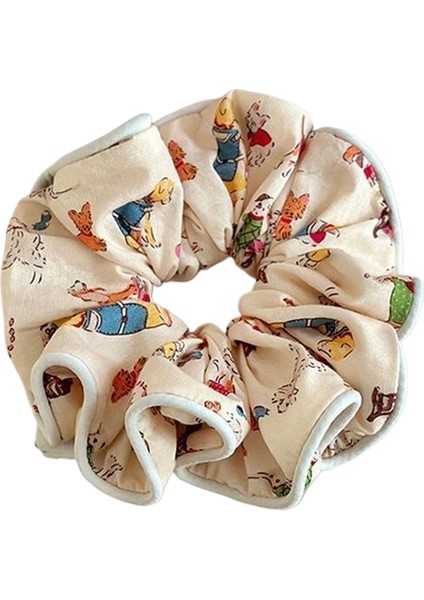 Küçük Taze Kumaş Kırma Çiçek Saç Halkası (Yurt Dışından)