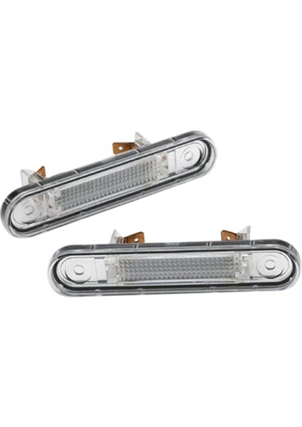 Mercedes-Benz W124 W201 W202 Araba Plaka Işığı Için 1 Çift LED Plaka Işığı (Yurt Dışından)
