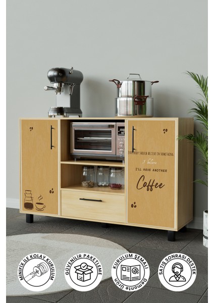 Another Coffee Design "robusta" Kahve Köşesi Mutfak Dolabı