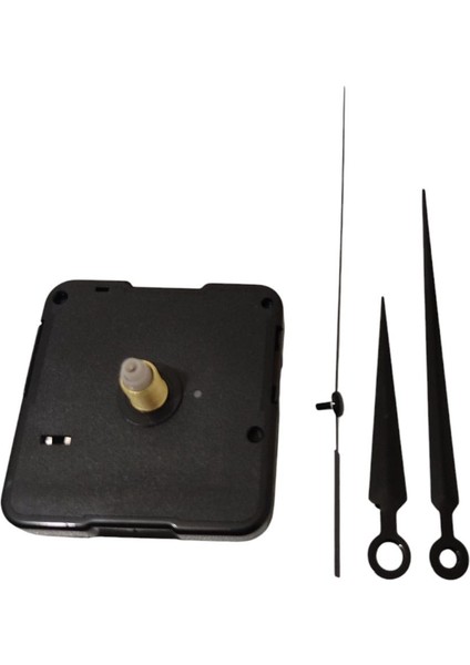 Saat Mekanizması,quartz Akar Saat Mekanizması 22 mm ve Seti (Akrep - Yelkovan - Saniye) Askısız