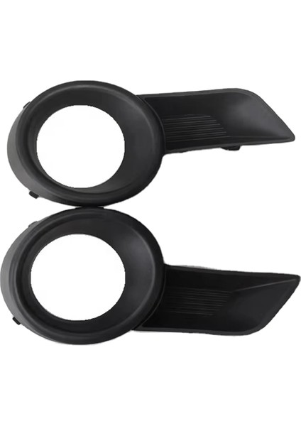 Çift Ön Tampon Sis Lambası Işıkları Lamba Trim Kapağı Toyota Highlander 2009-2015 81482-0E020 81481-0E020 (Yurt Dışından)