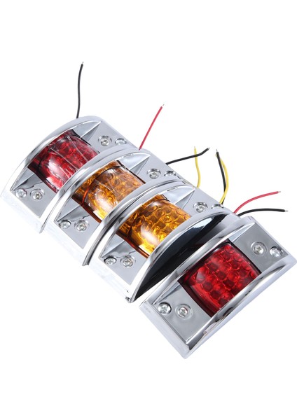 12V LED Yan Işıklar Köprü Sinyal Işıkları Yan Işıklar Dönüş Sinyalleri Kontur Işıkları Evrensel (Yurt Dışından) modelleri