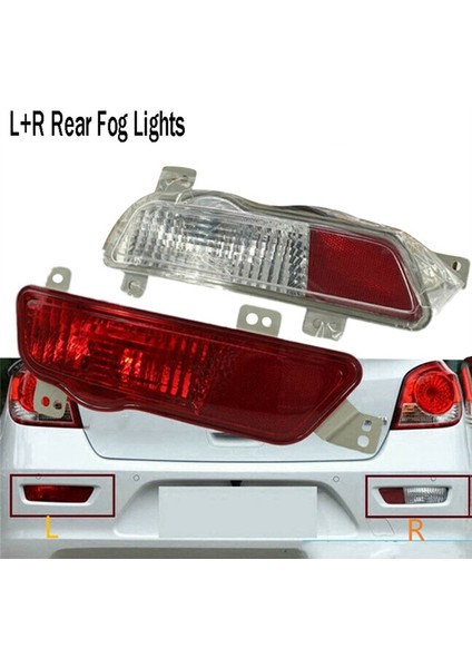 Chevrolet Cruze Hatchback 2009-2016 Için Araba Arka Sol Sis Farları Arka Tampon Reflektör Lambası Arka Fren Lambası (Yurt Dışından) fırsatları