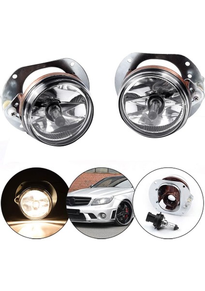 Mercedes-Benz W204 W251 W164 C-Class CL550 2008 2009 2010 2011 Için Araba Sis Lambası ‎2048202256 2048202156 (Yurt Dışından) modelleri