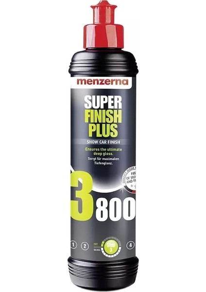 2 Li Set 250ML 400-3800 Kalın Pasta Hare Cila Seti 250 ml